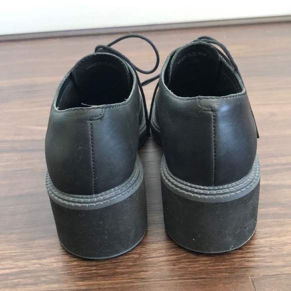 Camper MAGNA Leather Wedge Oxford - Picture 5 of 9